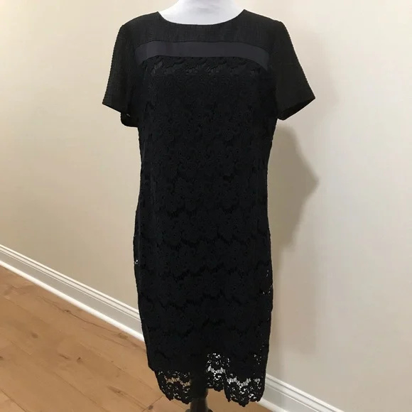 antonio melani black lace dress Antonio Melani Women's Lace Black Dresses for Women for sale